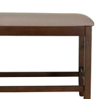 Tabouret de comptoir sans dossier Powell Barnes Marron