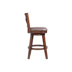 Tabouret de bar pivotant Boraam Broadmoor, finition Cappuccino