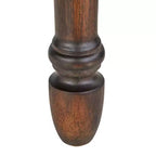 Lifestorey Lot de 2 tabourets de bar Grafton de 76,2 cm Gris anthracite : finition marron rustique, garniture cloutée