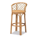 Orchard Rattan Barstool Natural/Brown - bali & pari