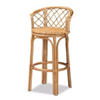 Orchard Rattan Barstool Natural/Brown - bali & pari