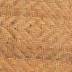 Tabouret de bar Orchard en rotin naturel/marron - Bali & Pari