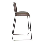 Tabourets de bar Mesa, brun cacao/gris acier – Steve Silver Co.
