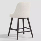 Tabouret de bar Geller de 27 po avec repose-pieds en peau de mouton naturelle - Threshold™
