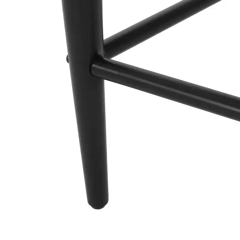 Christopher Knight Home Lot de 2 tabourets de bar hauteur comptoir 63,5 cm Elmore Beige/Noir/Or