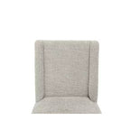 Lot de 2 tabourets de bar Laurant Carolina Living de 61 cm de hauteur de comptoir avec clous décoratifs et pieds espresso