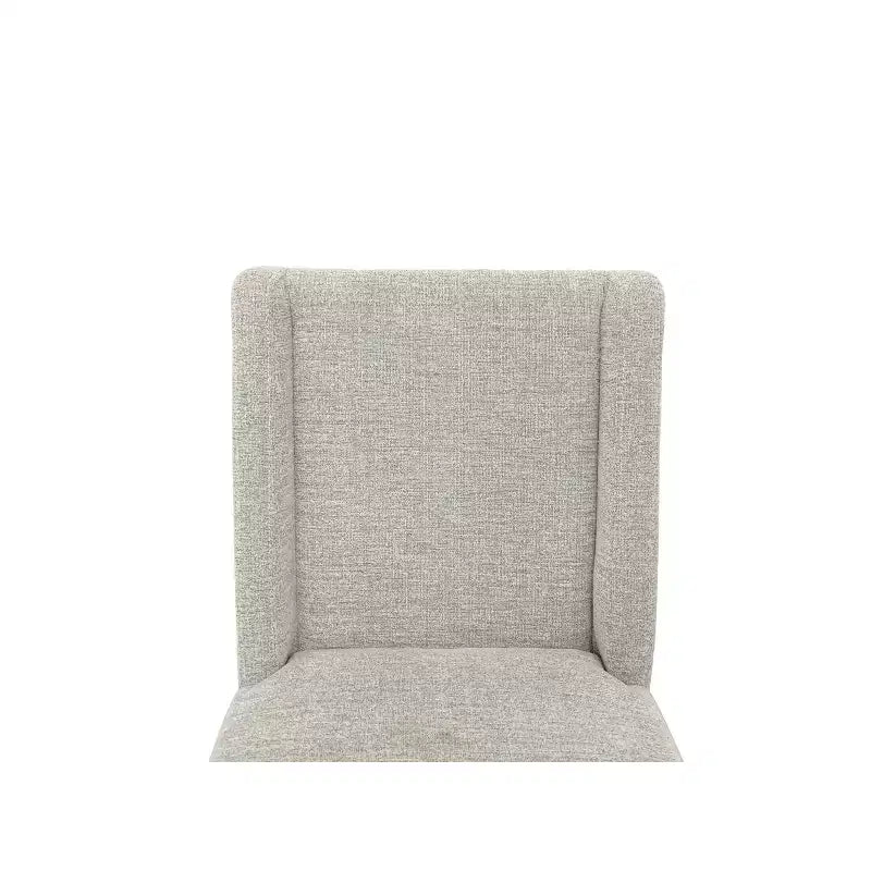 Lot de 2 tabourets de bar Laurant Carolina Living de 61 cm de hauteur de comptoir avec clous décoratifs et pieds espresso