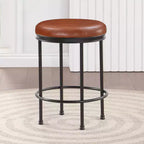 Tabouret de bar à hauteur de comptoir Comfort Pointe Montecarlo, caramel
