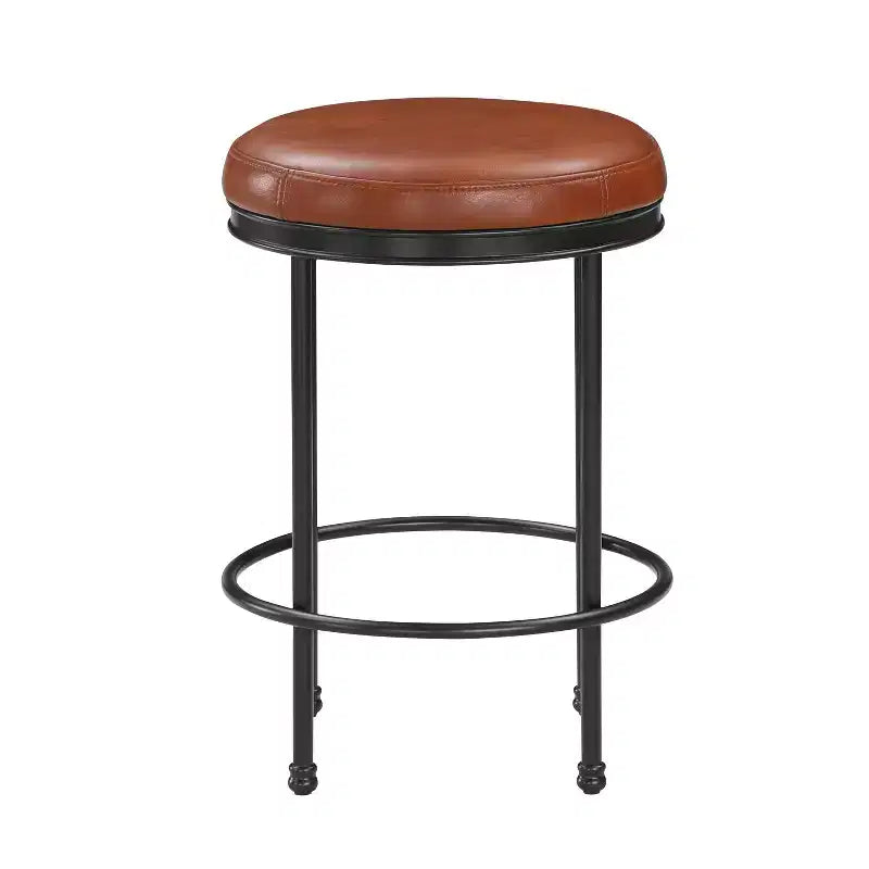 Tabouret de bar à hauteur de comptoir Comfort Pointe Montecarlo, caramel