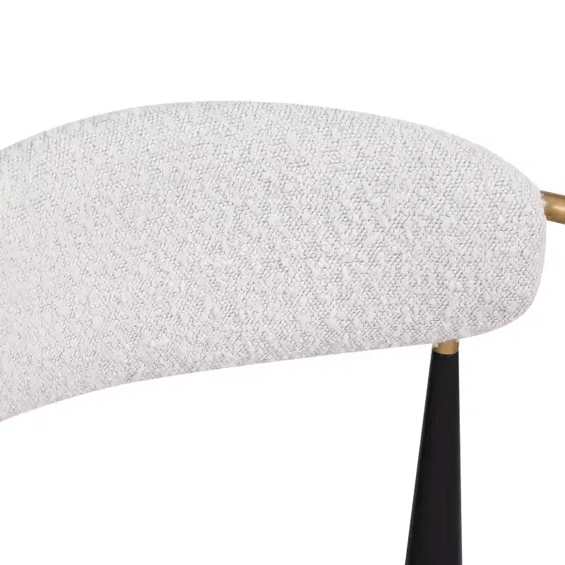 Tabourets de bar modernes en fer rembourrés Liam de 63,5 cm (lot de 2) Christopher Knight Home Beige/Noir