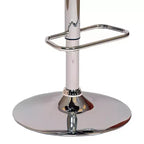 Tabouret de bar pivotant London Crème/Noyer - Armen Living