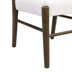 Christopher Knight Home Lot de 2 chaises de salle à manger Henry Farmhouse en hévéa tapissé, marron