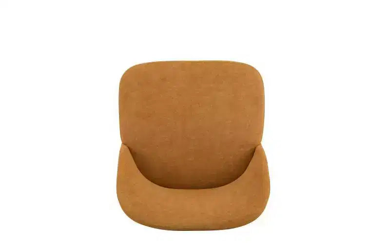 Christopher Knight Home Lot de 2 chaises de salle à manger rembourrées en tissu Isaac Gingembre