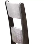 Chaise de salle à manger Haddie Acme Furniture, finition noyer vieilli
