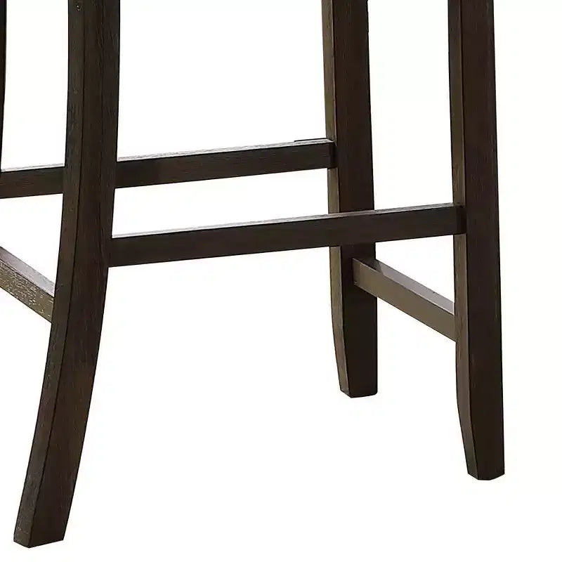 Chaise de salle à manger Haddie Acme Furniture, finition noyer vieilli
