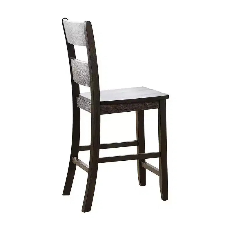 Chaise de salle à manger Haddie Acme Furniture, finition noyer vieilli