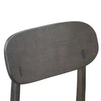 Boraam Lot de 2 Chaises de Salle à Manger Solvang Finition Carbonite