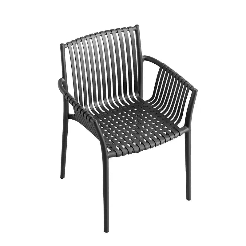 Chaises de salle à manger Jamesdar Weave noires