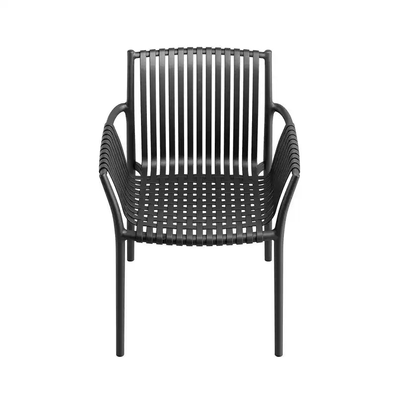 Chaises de salle à manger Jamesdar Weave noires