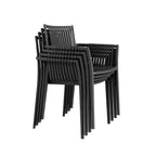 Chaises de salle à manger Jamesdar Weave noires