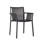 Chaises de salle à manger Jamesdar Weave noires
