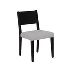 Powell Cadence Upholstered Dining Chair Black