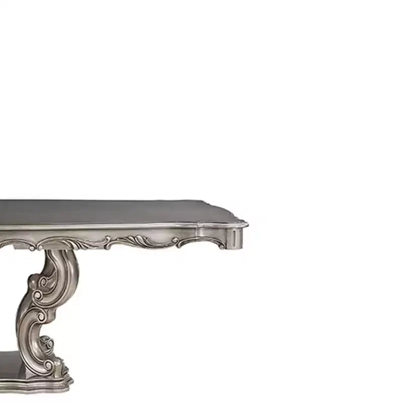 Table de salle à manger Ariadne 162 cm, finition platine antique - Acme Furniture