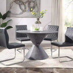 Acme Furniture Table de salle à manger Ansonia aspect béton