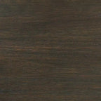 Ensemble de salle à manger 5 pièces Simms avec table ronde de hauteur standard et 4 chaises en noyer - Picket House Furnishings : plateau en verre, revêtement en tissu crème