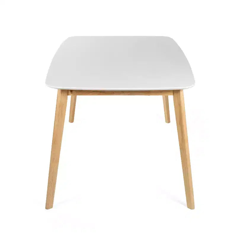 Table de salle à manger Christopher Knight Home Nyala en bois de chêne blanc/chêne naturel