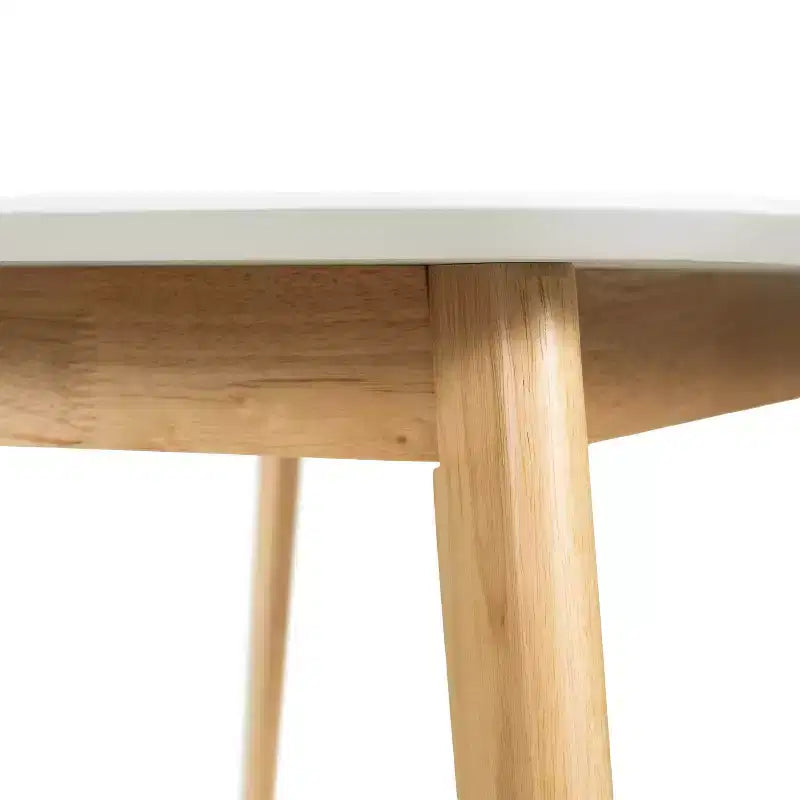 Table de salle à manger Christopher Knight Home Nyala en bois de chêne blanc/chêne naturel