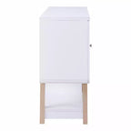 Sfax Ensemble de buffet 4 bouteilles blanc - miBasics