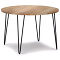 45" Moreno Round Dining Table Natural - WyndenHall