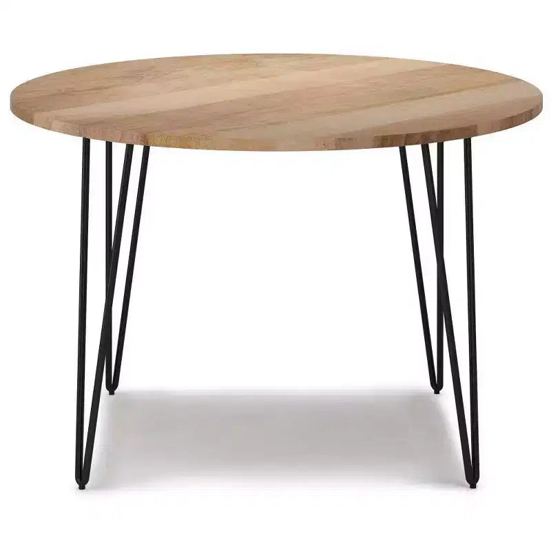 Table à manger ronde Moreno 45 po, naturelle - WyndenHall