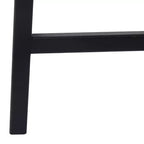 Tabouret de bar rustique en bouleau noir - Olivia & May : Hauteur fixe 76 cm, cadre en bois, nettoyage localisé