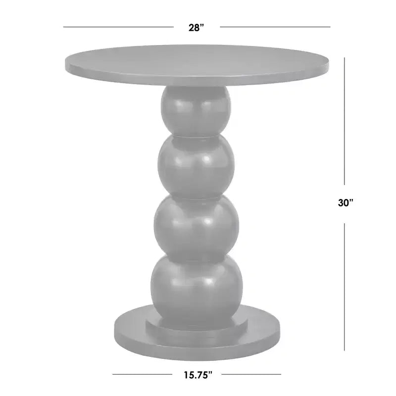angelo:HOME Table de bistrot Spheres 28 po indigo