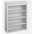 Lifestorey 2 pièces Monza Meuble et vaisselier modulaires avec plateau imitation marbre blanc : style campagnard, plateau imitation marbre, étagères réglables