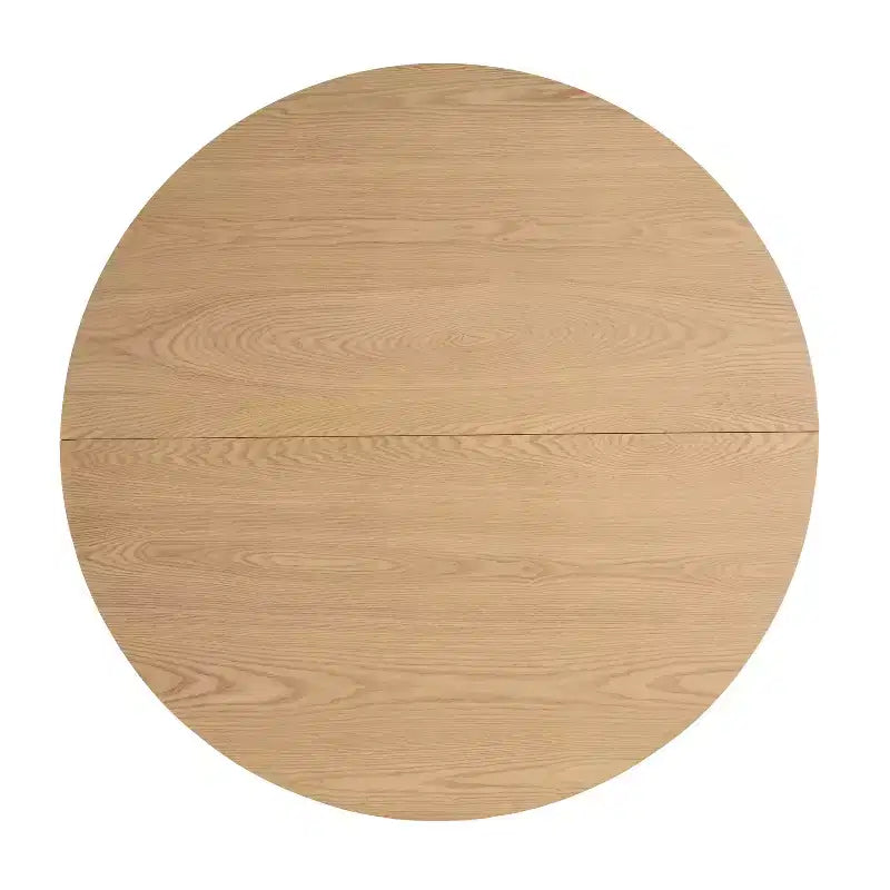 Christopher Knight Home Naomi Table à manger ronde rustique en bois de 48 po avec pieds entrecroisés, couleur naturelle