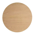 Christopher Knight Home Naomi Table à manger ronde rustique en bois de 48 po avec pieds entrecroisés, couleur naturelle