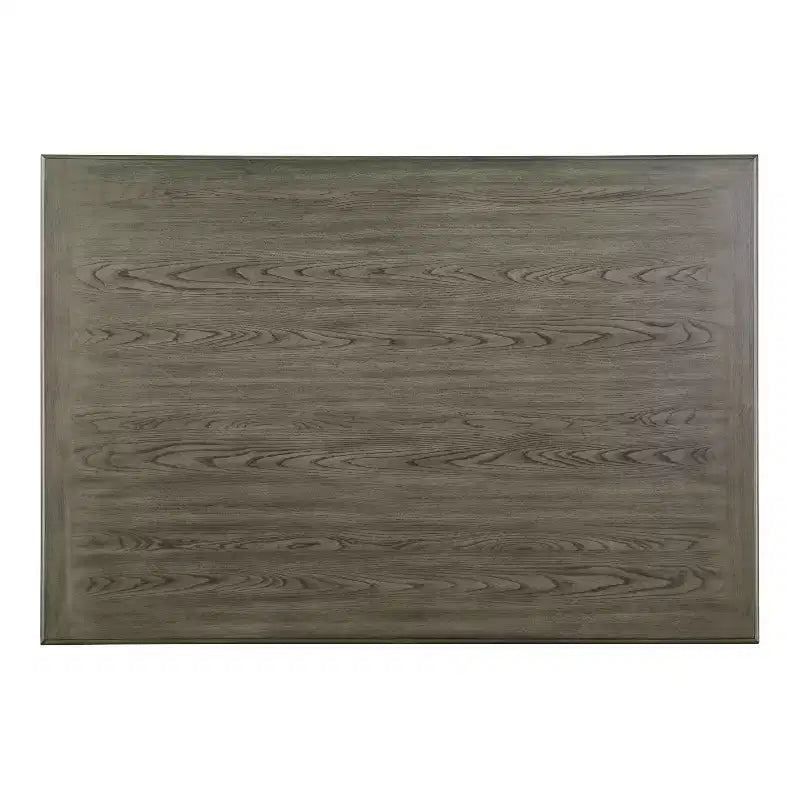 HOMES: Inside + Out 60" Goldspark Transitional 2 étagères Table hauteur comptoir avec tiroirs et casier à vin gris : Table de bar 30 x 60