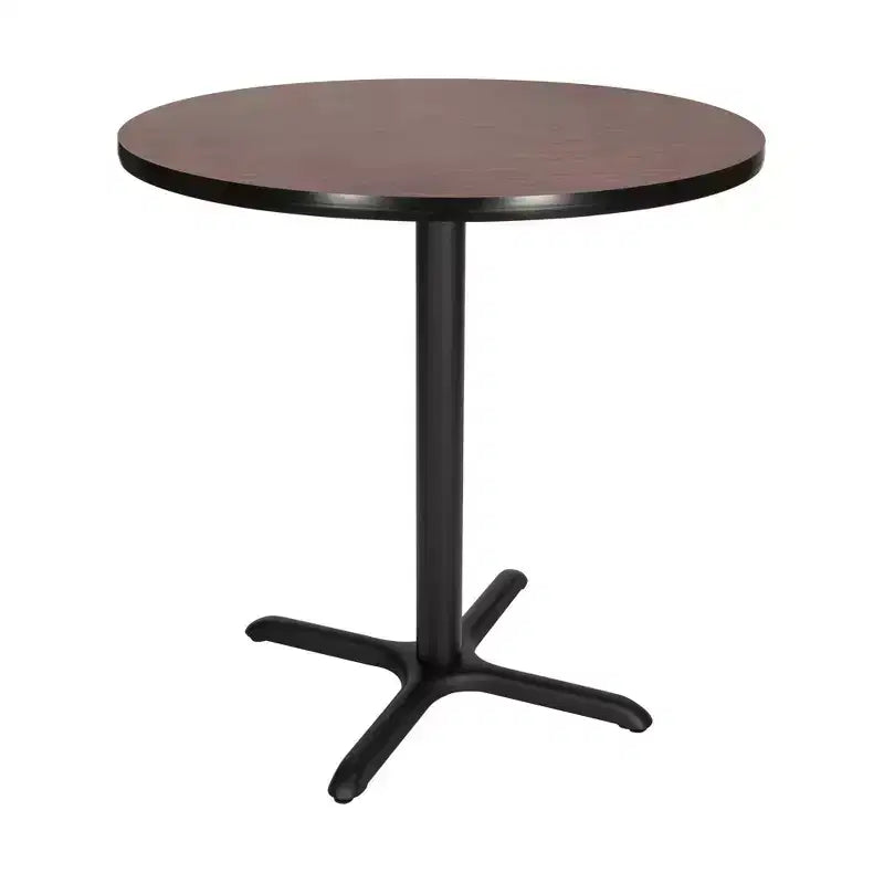 Table à manger ronde à hauteur de comptoir avec plateau composite 36" - Hampden Furnishings : Table de cuisine, Base en acier