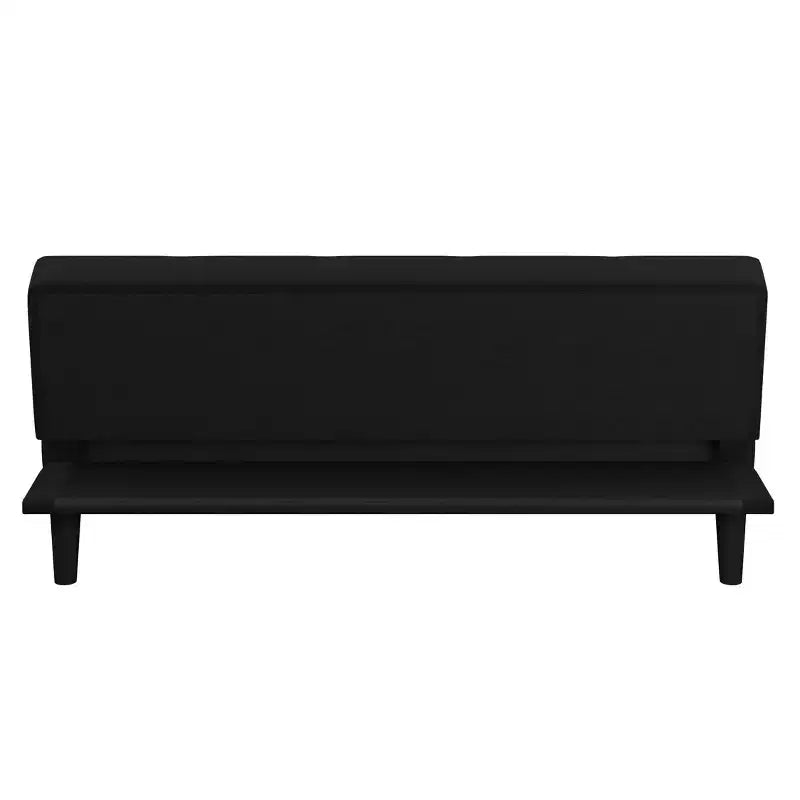 Canapé convertible 3 places Lorrance noir - Serta
