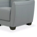 Fauteuil Valeria 33" en cuir vert - Acme Furniture : revêtement moderne en polyester, pieds carrés en bois