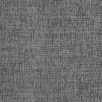 Canapé Florian 88 po en tissu gris et finition blanc antique - Meubles Acme : Revêtement en cuir, cadre en bois, coussin décoratif inclus