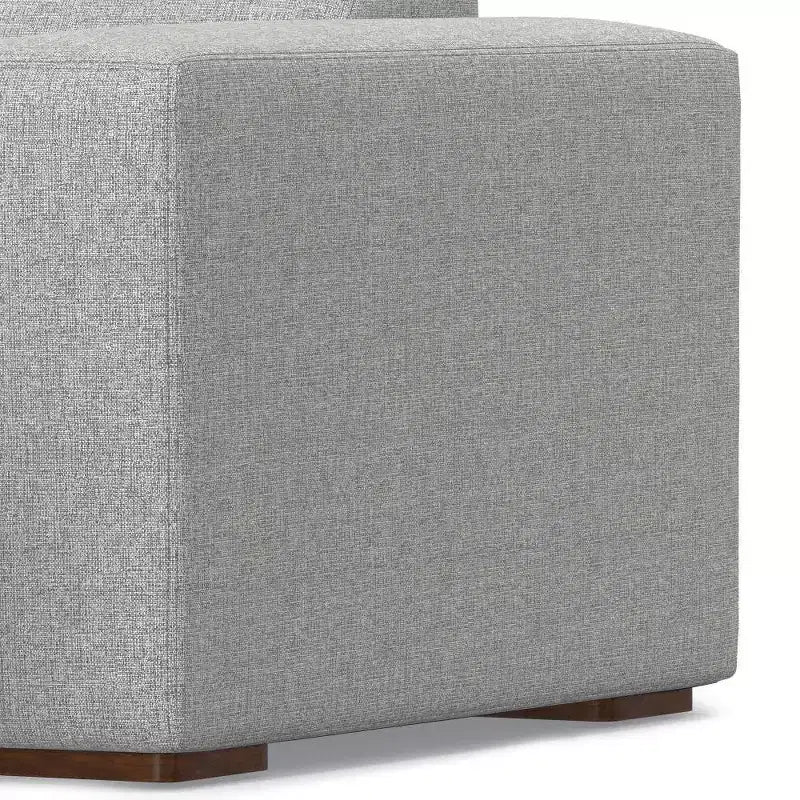 WyndenHall Biggs Module Chaise Droite Gris Pâle