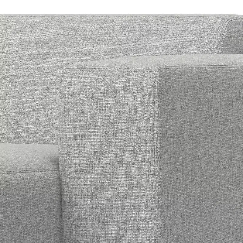 WyndenHall Biggs Module Chaise Droite Gris Pâle
