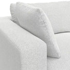 Canapé 3 places et pouf WyndenHall Marlee gris nuage