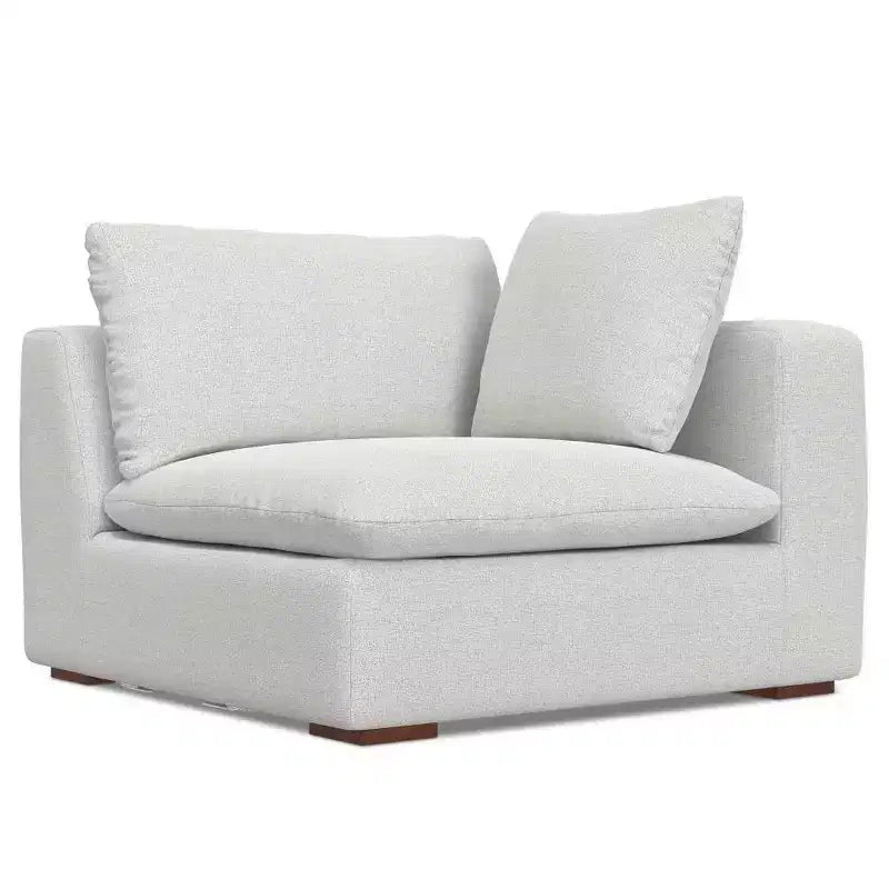 Canapé 3 places et pouf WyndenHall Marlee gris nuage