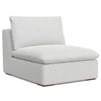 Canapé 3 places et pouf WyndenHall Marlee gris nuage