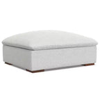 Canapé 3 places et pouf WyndenHall Marlee gris nuage